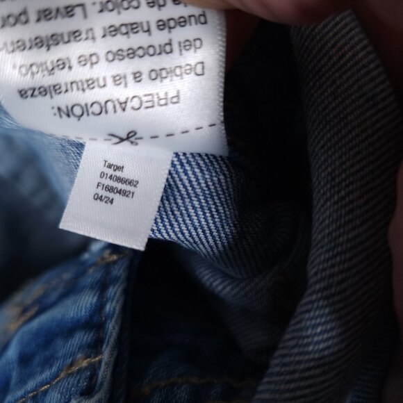 Universal Thread Denim Bib Overalls Womens 12 Jeans Wide Leg Countrycore Work - Picture 15 of 16